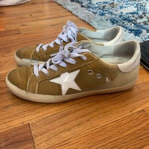 Velvet Golden Goose Sneakers